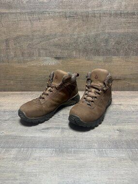 Vasque Talus UltraDry Brown Leather Hiking Boots Women's Size 9.5